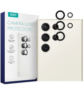 Juoda kameros apsauga Samsung Galaxy S23 Ultra telefono kamerai apsaugoti "ESR Camera Lens Protectors"