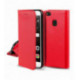 Raudonas atverčiamas dėklas Samsung Galaxy A14 4G / 5G telefonui "Smart Magnet"