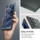 Žalias dėklas Samsung Galaxy S23 Ultra telefonui "Spigen Liquid Air"