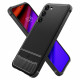 Matinis juodas dėklas Samsung Galaxy S23 telefonui "Spigen Rugged Armor"