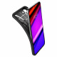 Matinis juodas dėklas Samsung Galaxy S23 telefonui "Spigen Core Armor"