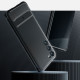 Matinis juodas dėklas Samsung Galaxy S23 Plus telefonui "Spigen Rugged Armor"