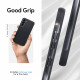 Pilkas dėklas Samsung Galaxy S23 telefonui "Spigen Cyrill Color Brick"