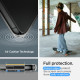 Skaidrus / pilkas dėklas Samsung Galaxy S23 Plus telefonui "Spigen Liquid Crystal"