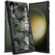 Juodas (Camo) dėklas Samsung Galaxy S23 Ultra telefonui "Ringke Fusion X"