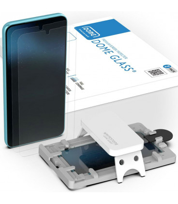 Skaidrus apsauginis grūdintas stiklas Samsung Galaxy S23 Plus telefonui "Whitestone Dome Glass 2-Pack"
