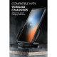 Juodas dėklas Samsung Galaxy S23 Ultra telefonui "Supcase Unicorn Beetle"