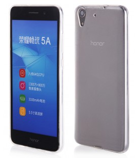 Skaidrus silikoninis dėklas Huawei Ascend Y6 II (2016) telefonui "Clear"