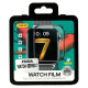 Apsauginis stikliukas Apple Watch 7 / 8 / 9 (41mm) laikrodžiui "Tempered Glass HARD PMMA Full Glue"