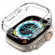 Skaidrus dėklas Apple Watch Ultra 1 / 2 / 3 / 4 (49mm) laikrodžiui "Spigen Thin Fit"