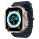 Skaidrus dėklas Apple Watch Ultra 1 / 2 / 3 / 4 (49mm) laikrodžiui "Spigen Thin Fit"