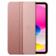 Rausvai auksinės spalvos atverčiamas dėklas Apple iPad Pro 10.9 2022 planšetei "Spigen Urban Fit"