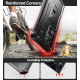 Juodas dėklas Samsung Galaxy S23 Ultra telefonui "Tech-Protect Kevlar Pro"
