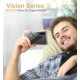 Skaidrus dėklas Samsung Galaxy S23 telefonui "Tech-Protect Kevlar"