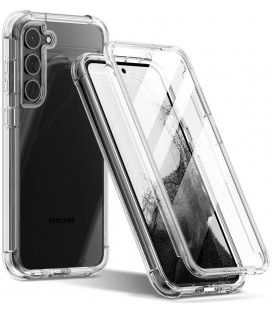 Skaidrus dėklas Samsung Galaxy S23 Plus telefonui "Tech-Protect Kevlar"