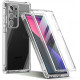 Skaidrus dėklas Samsung Galaxy S23 Ultra telefonui "Tech-Protect Kevlar"