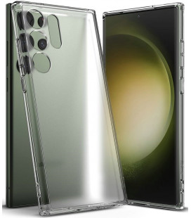 Matinis skaidrus dėklas Samsung Galaxy S23 Ultra telefonui "Ringke Fusion"