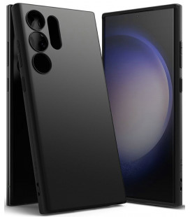Juodas dėklas Samsung Galaxy S23 Ultra telefonui "Ringke Air S"