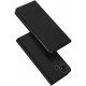 Juodas atverčiamas dėklas Xiaomi Poco C40 telefonui "Dux Ducis Skin Pro"