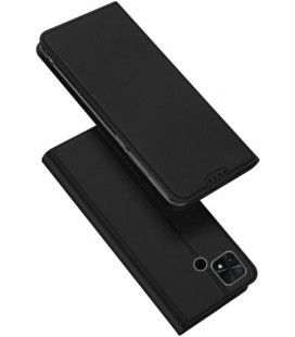Juodas atverčiamas dėklas Xiaomi Poco C40 telefonui "Dux Ducis Skin Pro"