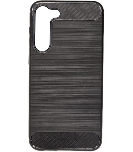 Juodas dėklas Samsung Galaxy S23 Plus telefonui "Carbon"