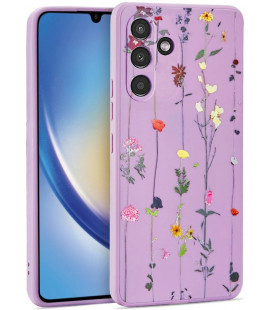 Dėklas Samsung Galaxy A34 5G telefonui "Tech-Protect Mood Garden Violet"