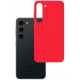 Raudonas dėklas Samsung Galaxy S23 5G telefonui "3mk Matt Case"