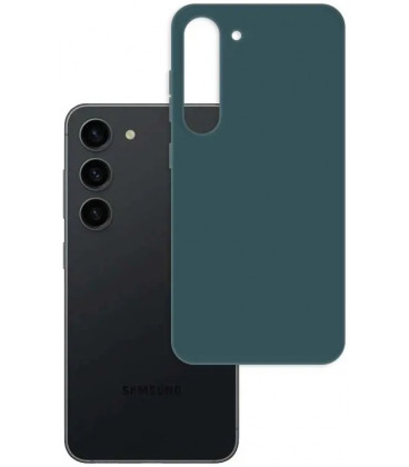 Žalias dėklas Samsung Galaxy S23 5G telefonui "3mk Matt Case"