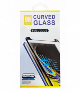 LCD apsauginis stikliukas 9D Curved Full Glue Samsung G988 S20 Ultra juodas