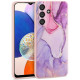 Dėklas Samsung Galaxy A14 4G / 5G telefonui "Tech-Protect Mood Colorful Marble"