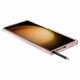 Rožinis / skaidrus dėklas Samsung Galaxy S23 Ultra telefonui "Spigen Ultra Hybrid"