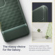 Žalias dėklas Samsung Galaxy S23 telefonui "Caseology Parallax"