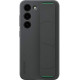 Originalus juodas dėklas "Silicone Cover with Strap" Samsung Galaxy S23 telefonui "EF-GS911TBE"