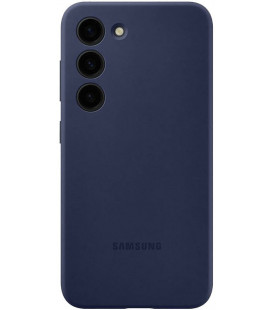 Originalus mėlynas dėklas "Silicone Cover" Samsung Galaxy S23 telefonui "EF-PS911TNE"
