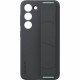 Originalus juodas dėklas "Silicone Cover with Strap" Samsung Galaxy S23 Plus telefonui "EF-GS916TBE"