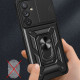 Juodas dėklas Samsung Galaxy A14 4G / 5G telefonui "Tech-Protect Camshield Pro"