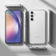Matinis skaidrus dėklas Samsung Galaxy A54 5G telefonui "Ringke Fusion"
