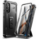 Juodas dėklas Samsung Galaxy A34 5G telefonui "Tech-Protect Kevlar Pro"