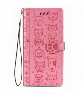 Dėklas Cat-Dog Samsung A546 A54 5G rožinis