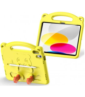 Geltonas dėklas Apple iPad 10.9 2022 planšetei "Dux Ducis Panda"