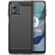 Juodas dėklas Motorola Moto G53 5G telefonui "Tech-Protect TPUCarbon"