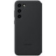 Originalus juodas atverčiamas dėklas "Clear View Case" Samsung Galaxy S23 Plus telefonui "EF-ZS916CBE"