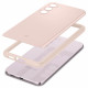 Rožinis dėklas Samsung Galaxy S23 telefonui "Spigen Thin Fit"