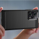 Juodas dėklas Xiaomi Redmi Note 12 Pro 5G / Poco X5 Pro 5G telefonui "Tech-Protect TPUCarbon"