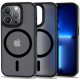 Matinis juodas dėklas Apple iPhone 12 Pro Max telefonui "Tech-Protect Magmat Magsafe"
