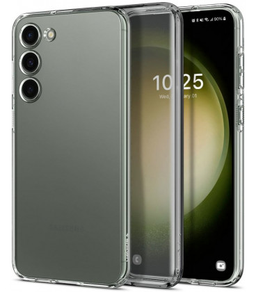 Skaidrus dėklas Samsung Galaxy S23 telefonui "Spigen Liquid Crystal"