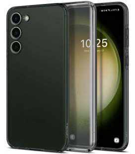 Skaidrus / pilkas dėklas Samsung Galaxy S23 telefonui "Spigen Liquid Crystal"