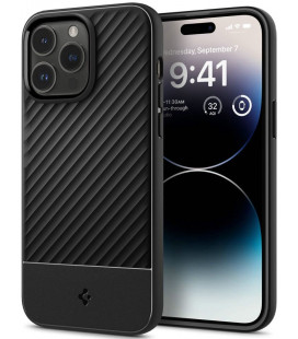 Matinis juodas dėklas Apple iPhone 14 Pro Max telefonui "Spigen Core Armor"
