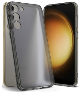 Matinis juodas dėklas Samsung Galaxy S23 Plus telefonui "Ringke Fusion"