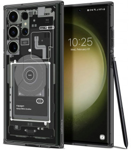 Dėklas Samsung Galaxy S23 Ultra telefonui "Spigen Ultra Hybrid Zero One"